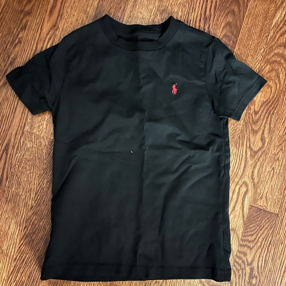 Ralph Lauren Kids Black Short Sleeve Tee